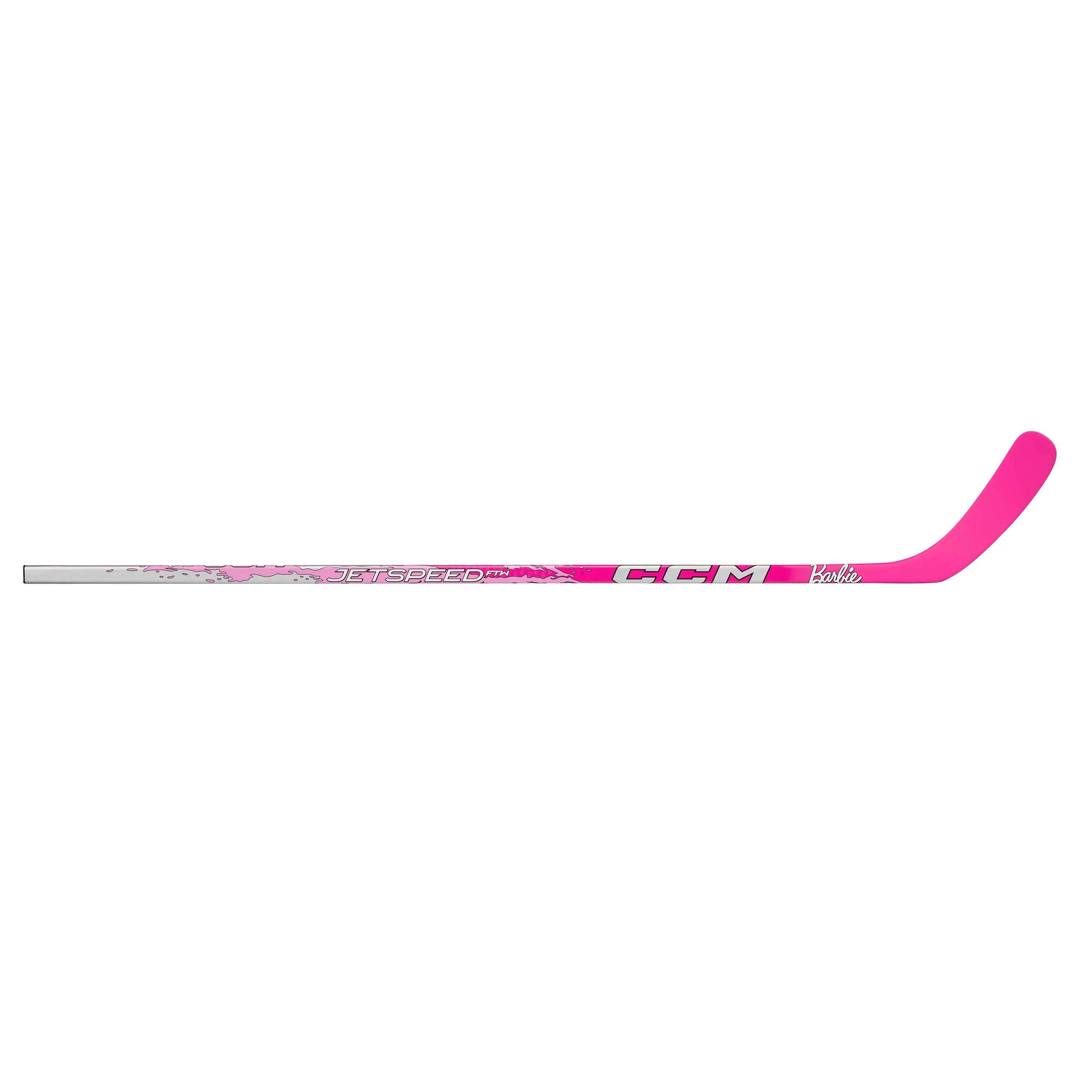 CCM Barbie JetSpeed FTW Youth crosse de hockey composite rose – R 7/8