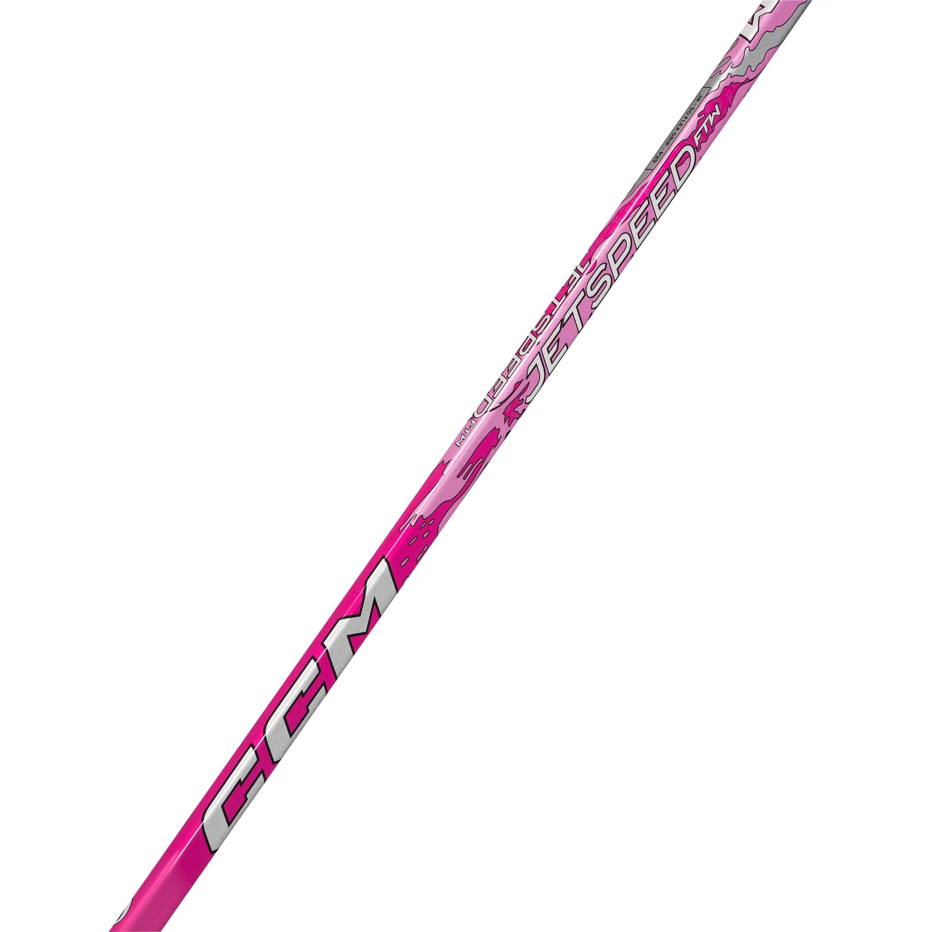 CCM Barbie JetSpeed FTW Youth crosse de hockey composite rose – R 5/8