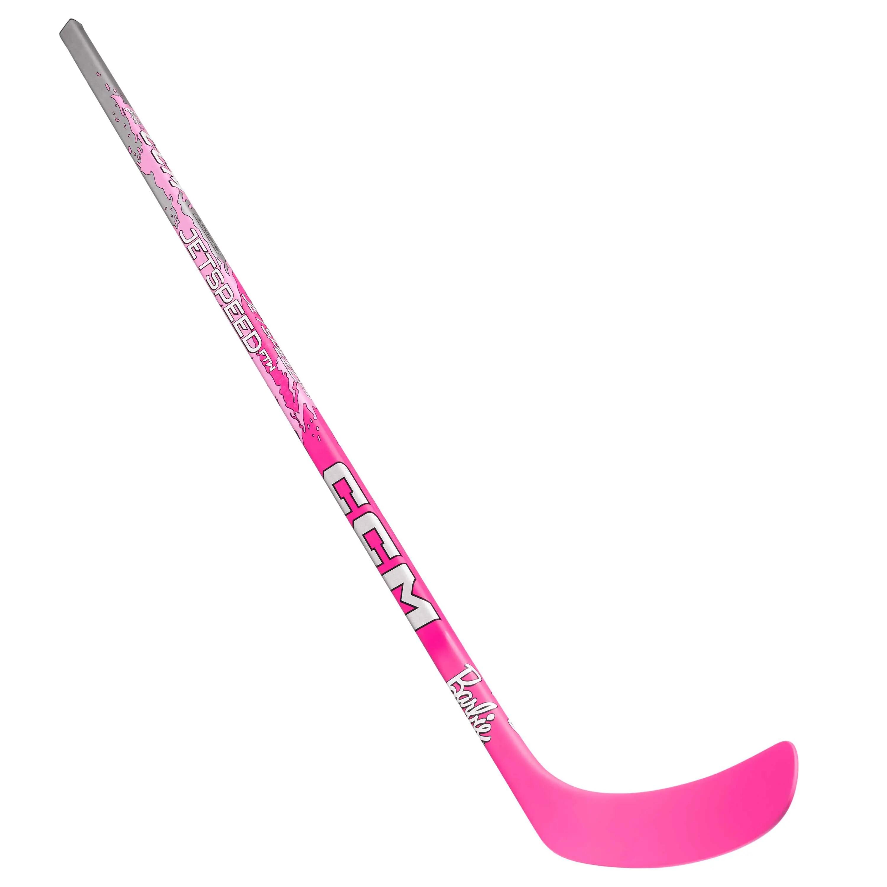 CCM Barbie JetSpeed FTW Youth crosse de hockey composite rose – R 4/8