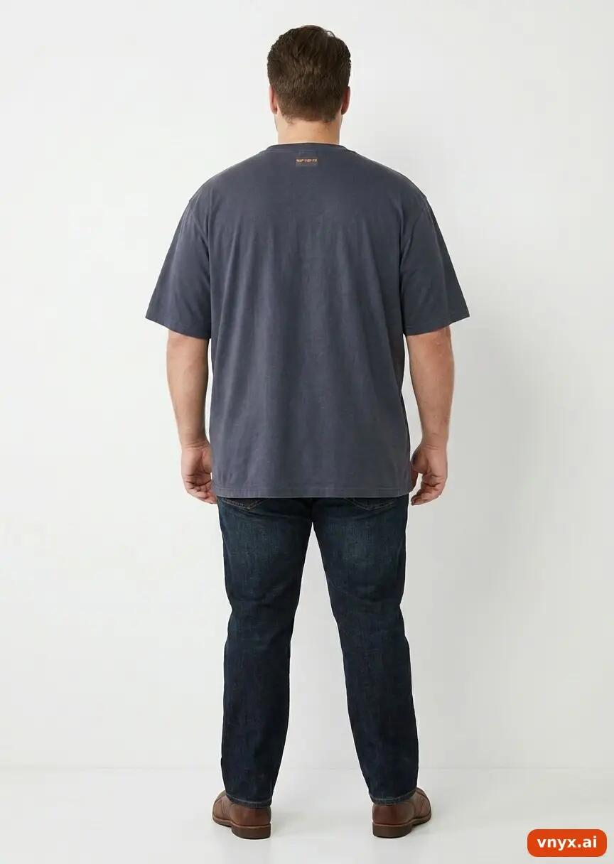 Second Life - Carhartt Grey Short Sleeve T-Shirt Men 2XL Tall 3/5