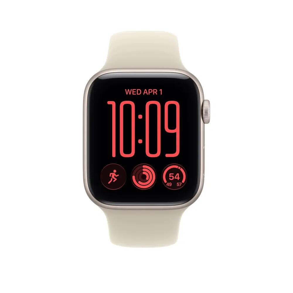Smartwatch Apple SE 3 Aluminium Starlight 2/8