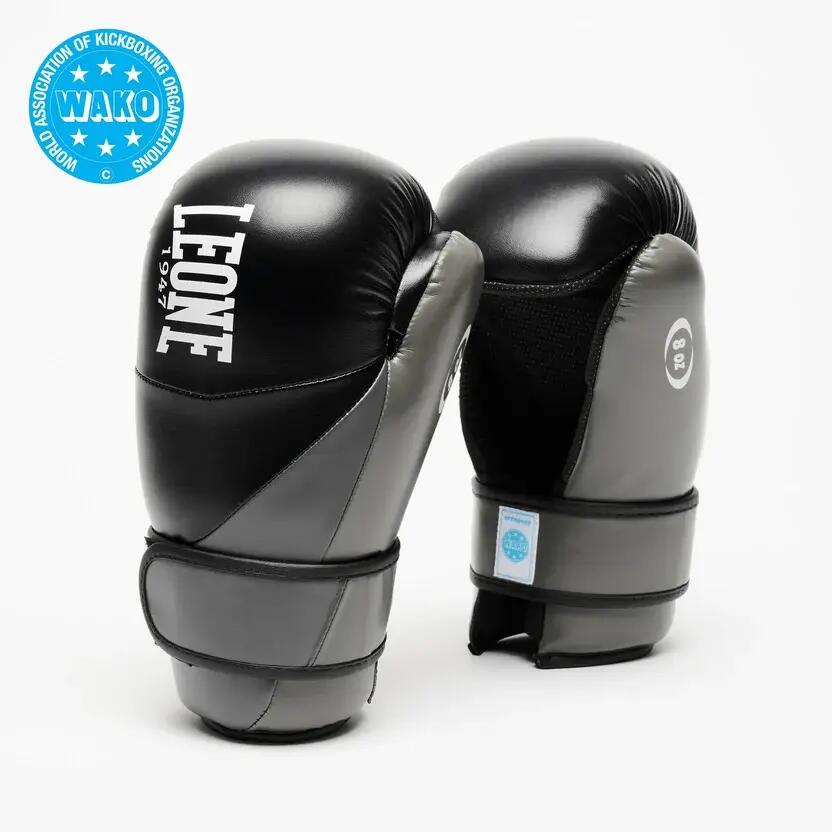 Manusi Point Fighting Wako LEONE Negre - Imagine 1