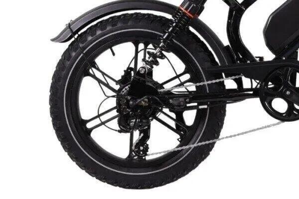 Altec Arion fatbike 624Wh, zwart 3/5