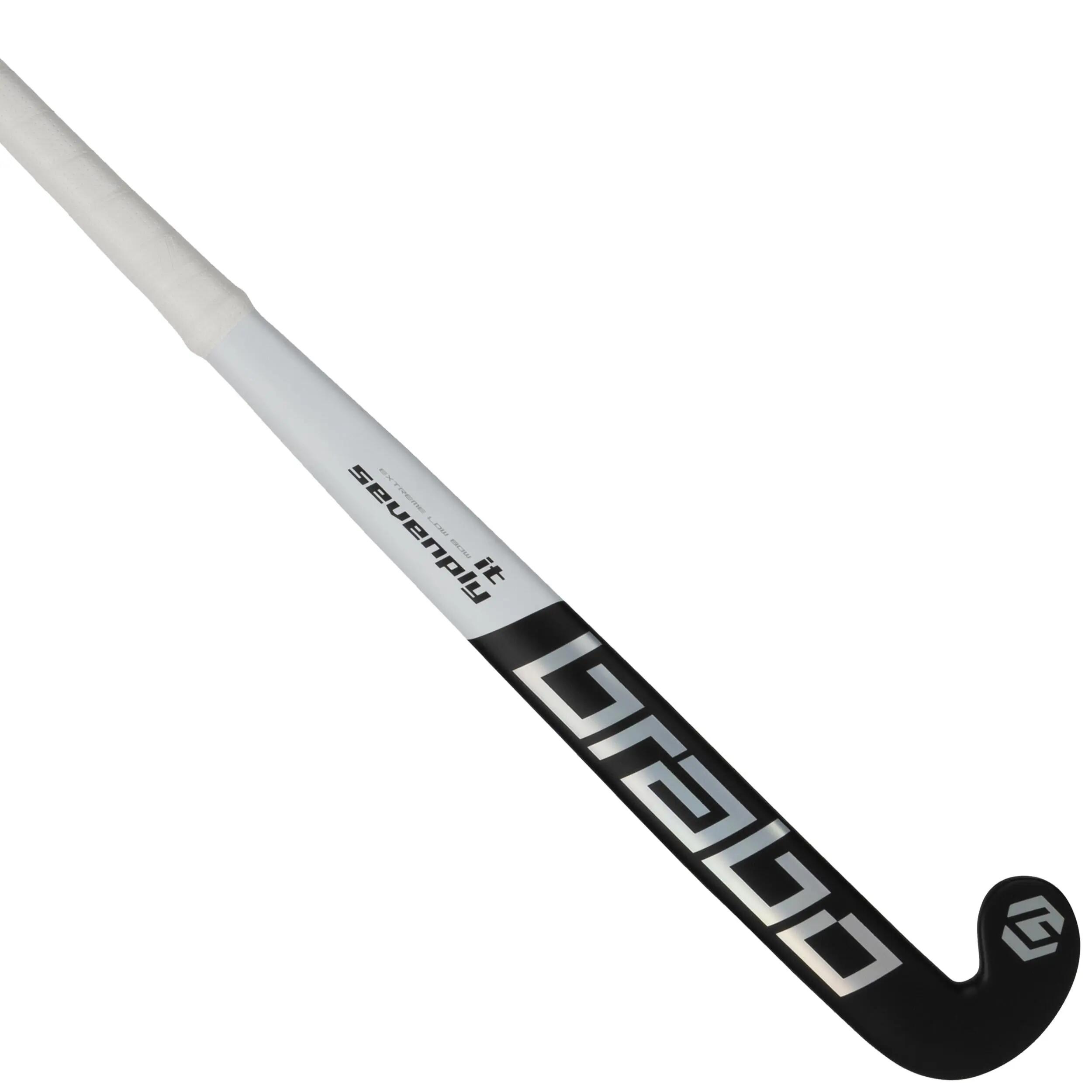 Brabo IT Sevenply ELB Black/White Senior Hallenhockeyschläger 1/1