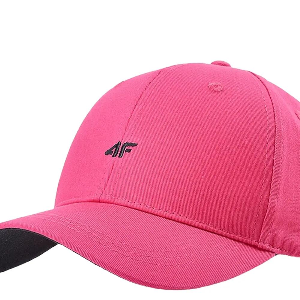 Casquette De Baseball Motif/style Logo Brodé (Rouge) 3/3