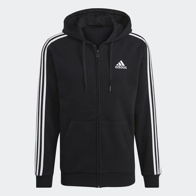 Essentials fleece 3-stripes ritshoodie