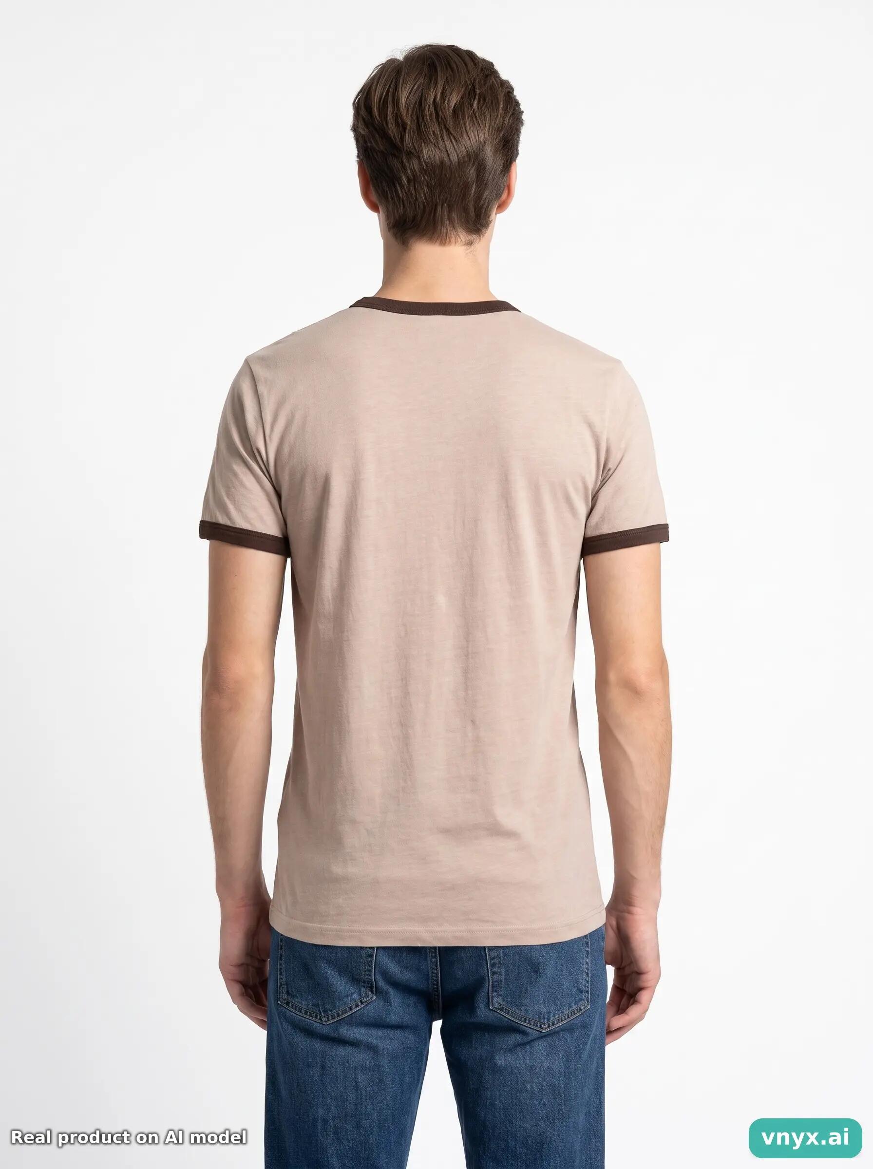 Second Life - Vintage American Apparel Pink T-Shirts Men S 5/5