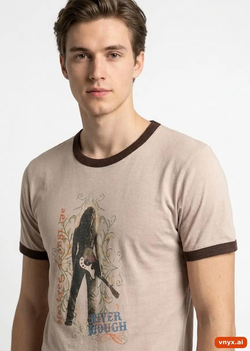 Second Life - Vintage American Apparel Pink T-Shirts Men S 4/5