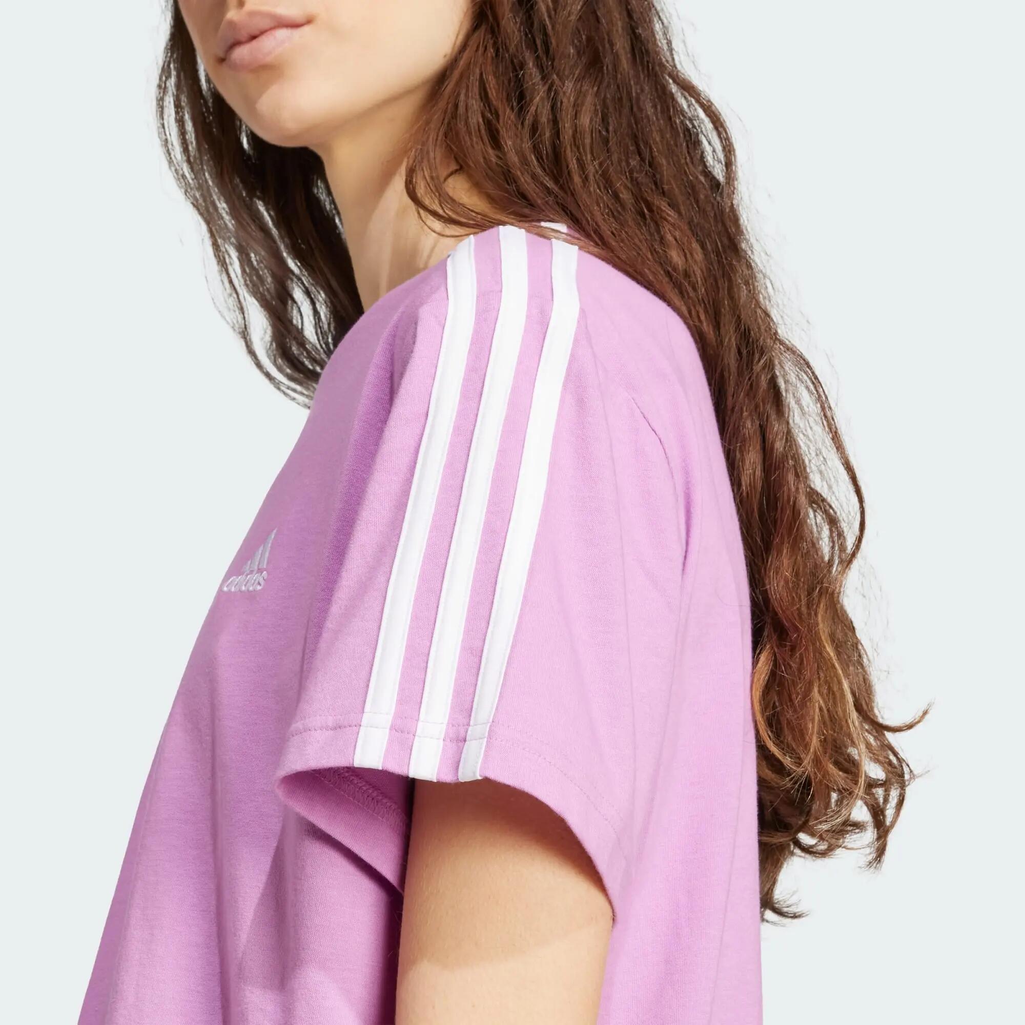 Zkrácený top Essentials 3-Stripes Single Jersey 5/5