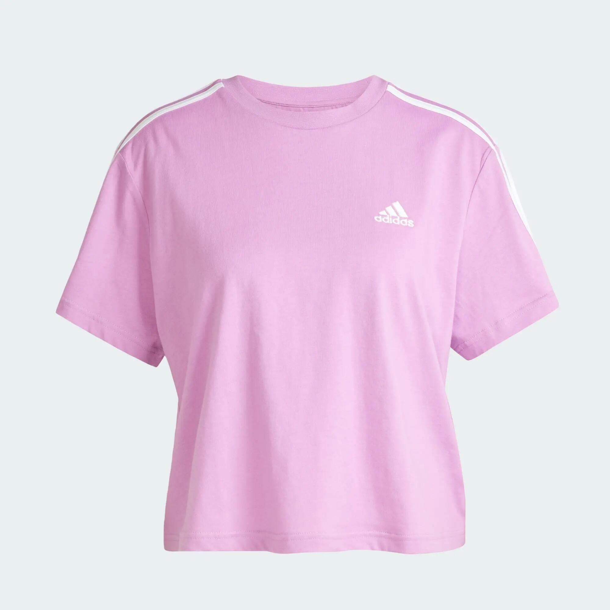 Zkrácený top Essentials 3-Stripes Single Jersey 2/5