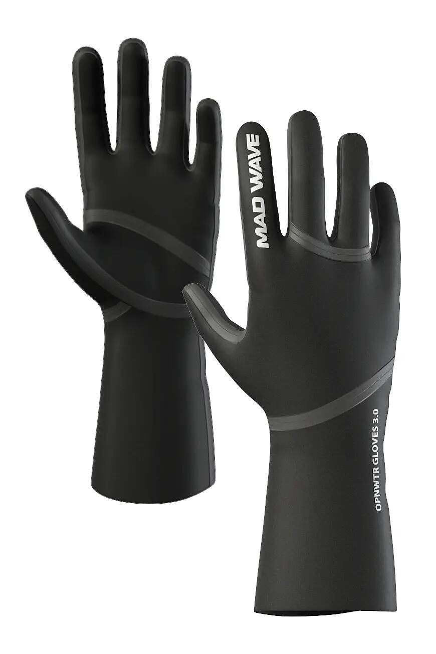 Damen - Neoprenhandschuhe - 3 mm - neofuse - schwarz 1/4