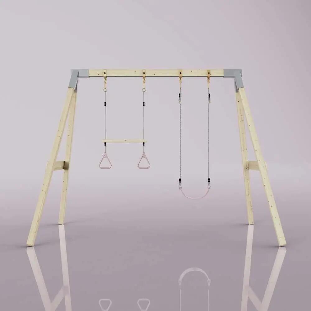 Schaukel Tukan in Altrosa - 182 × 286 × 212 cm 2/6