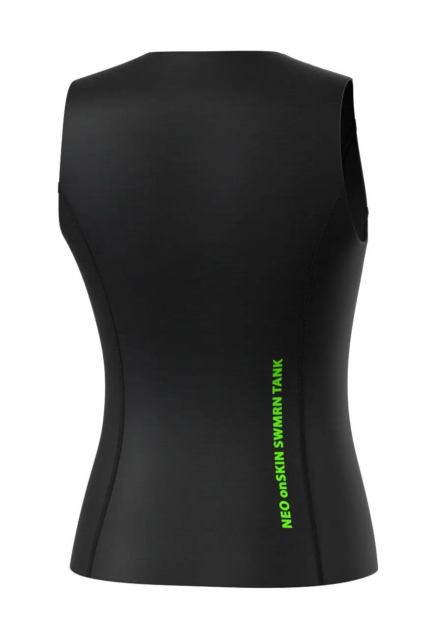 Damen - Neoprentop - 0,5 mm - Neo onskin - schwarz 2/5