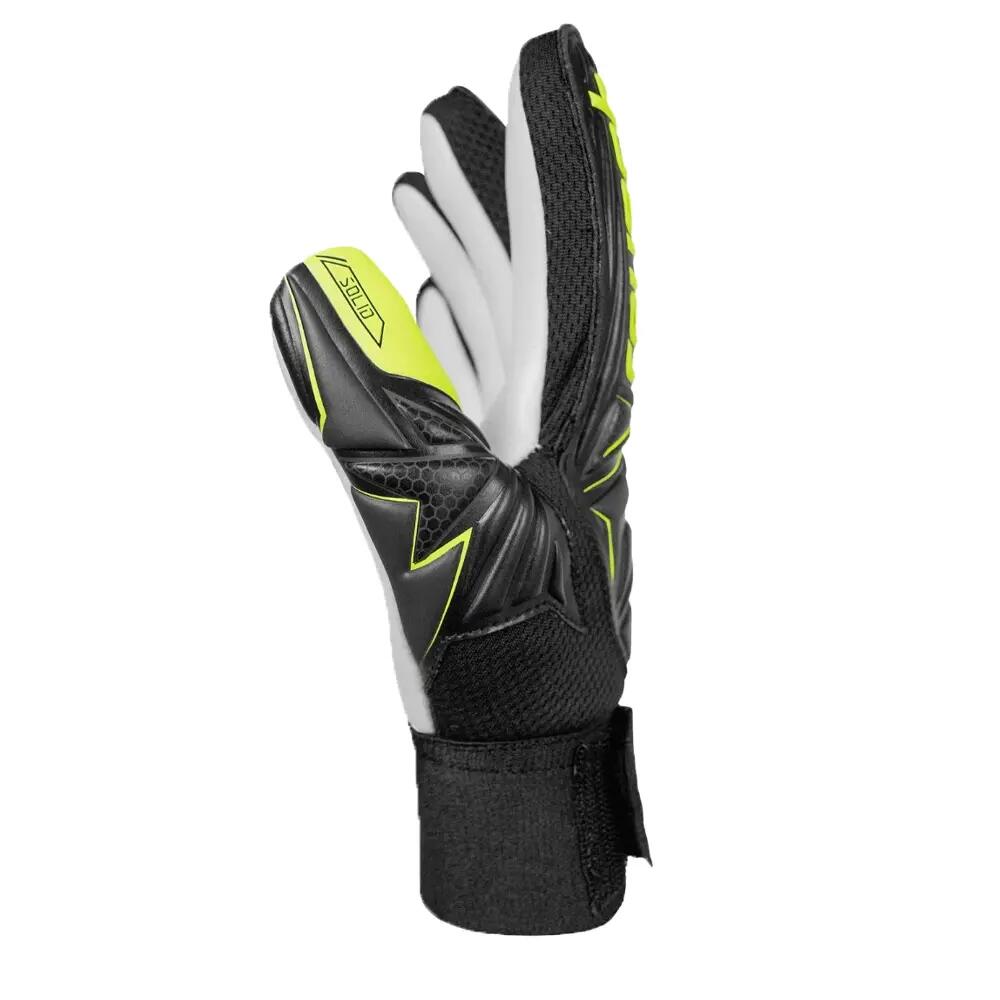 Gants De Gardien De But ATTRAKT STARTER SOLID Enfant (Noir) 3/4
