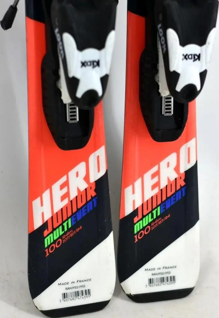 Second Life - Narty Rossignol HERO JUNIOR ME 100 cm stan dobry 6/11