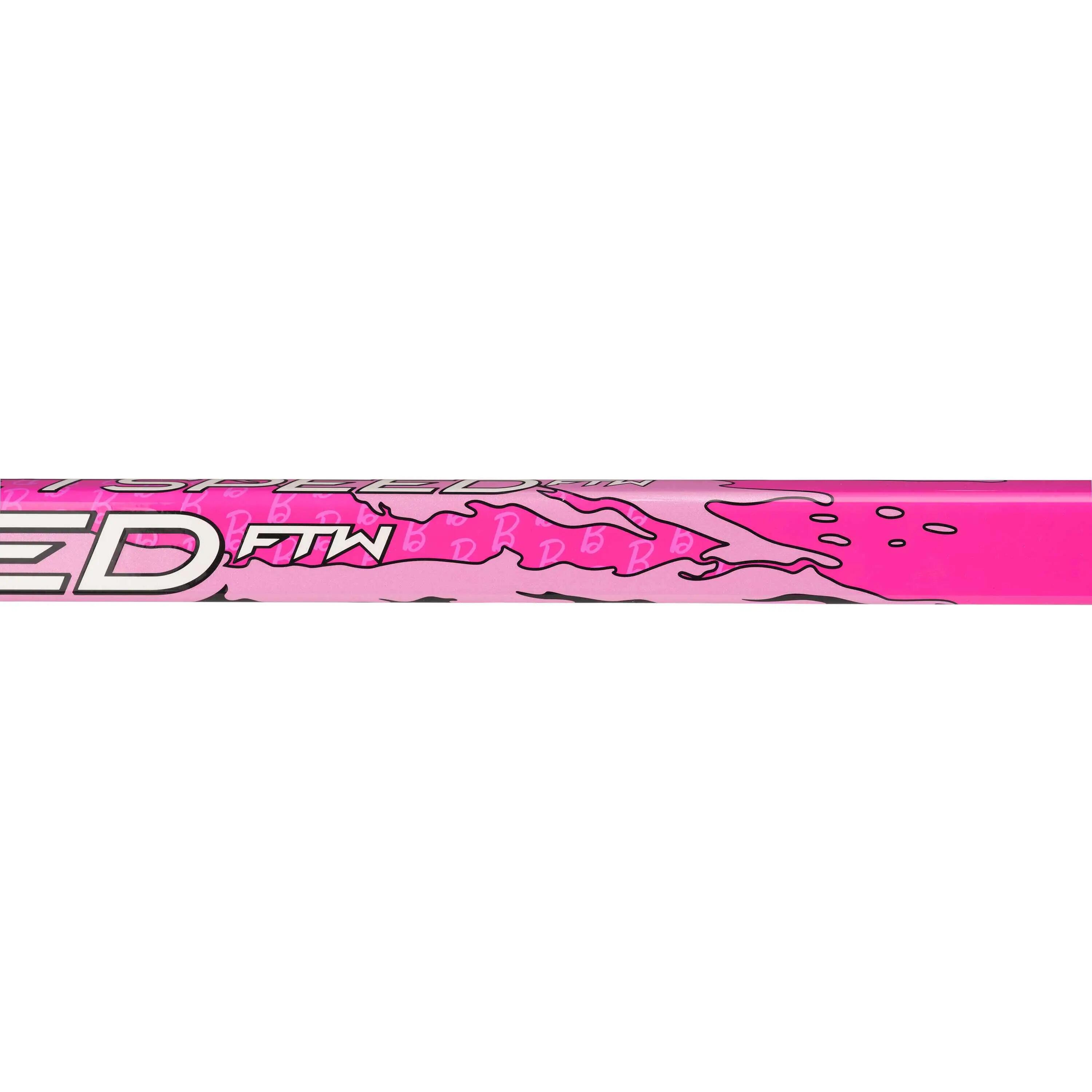 CCM Barbie JetSpeed FTW Intermediate crosse de hockey composite rose 9/10