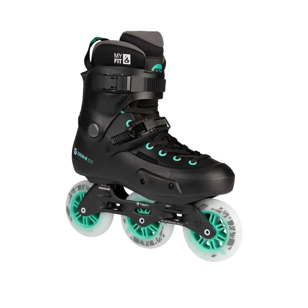 Patins à roulettes Powerslide Zoom Pro 100 Zwart 2/7