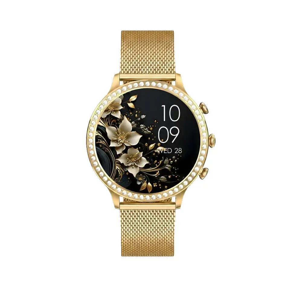 Montre connectée Gravity GT5-4 Or/Bleu 6/10