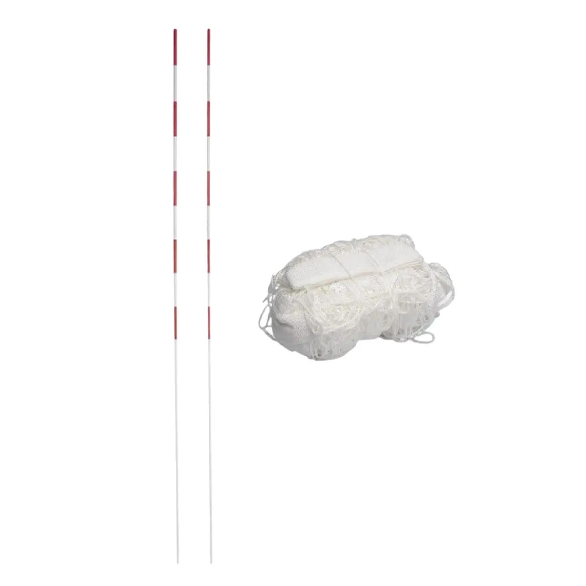 PP Plastic Volleyball Net (White) One Size 3/3