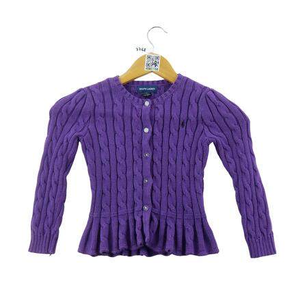 Seconde vie - Gilets Fille Coupe ajustée Violet - Excellent