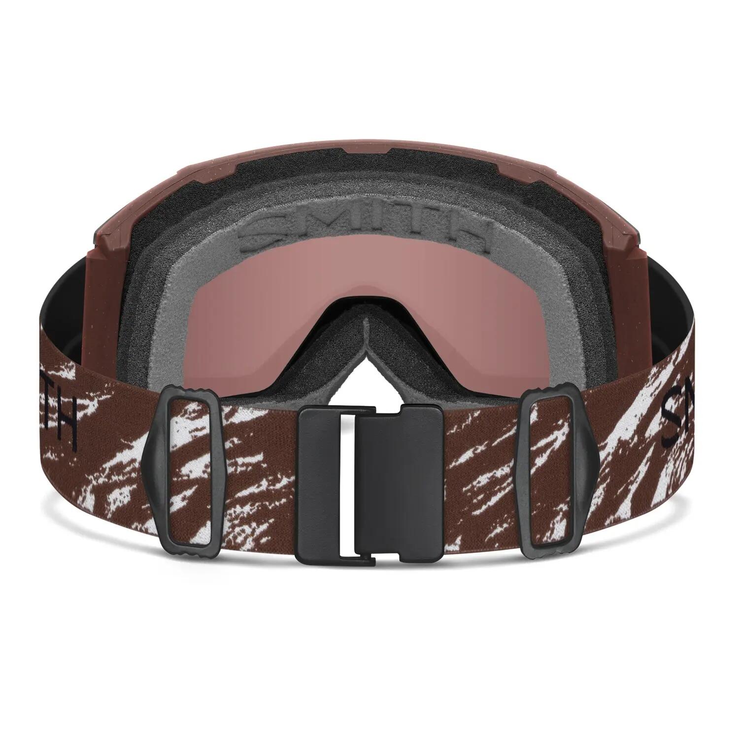 Masque de ski Smith Squad MAG, Rust HTGT Natural, ChromaPop Everyday Red Mirror 3/3