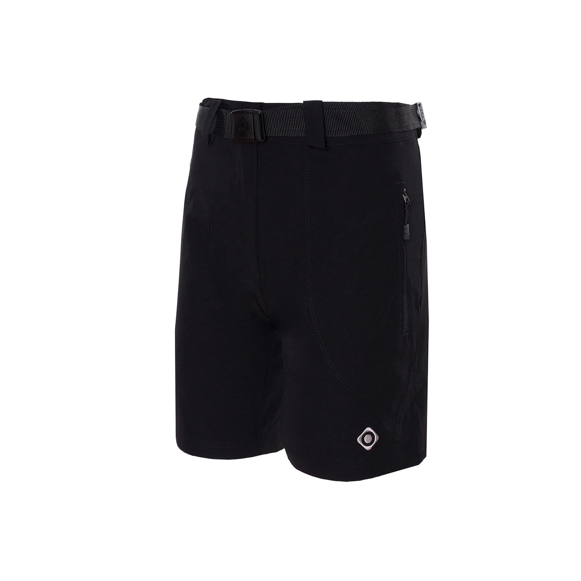 Izas - Short De Trekking Et De Randonnée Izas Mesa Ii Pour Femme - Short - Noir - 36 Xs - Decathlon