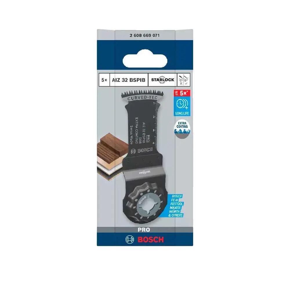 Lame de scie Bosch PRO AIZ 5 pièces 2/3