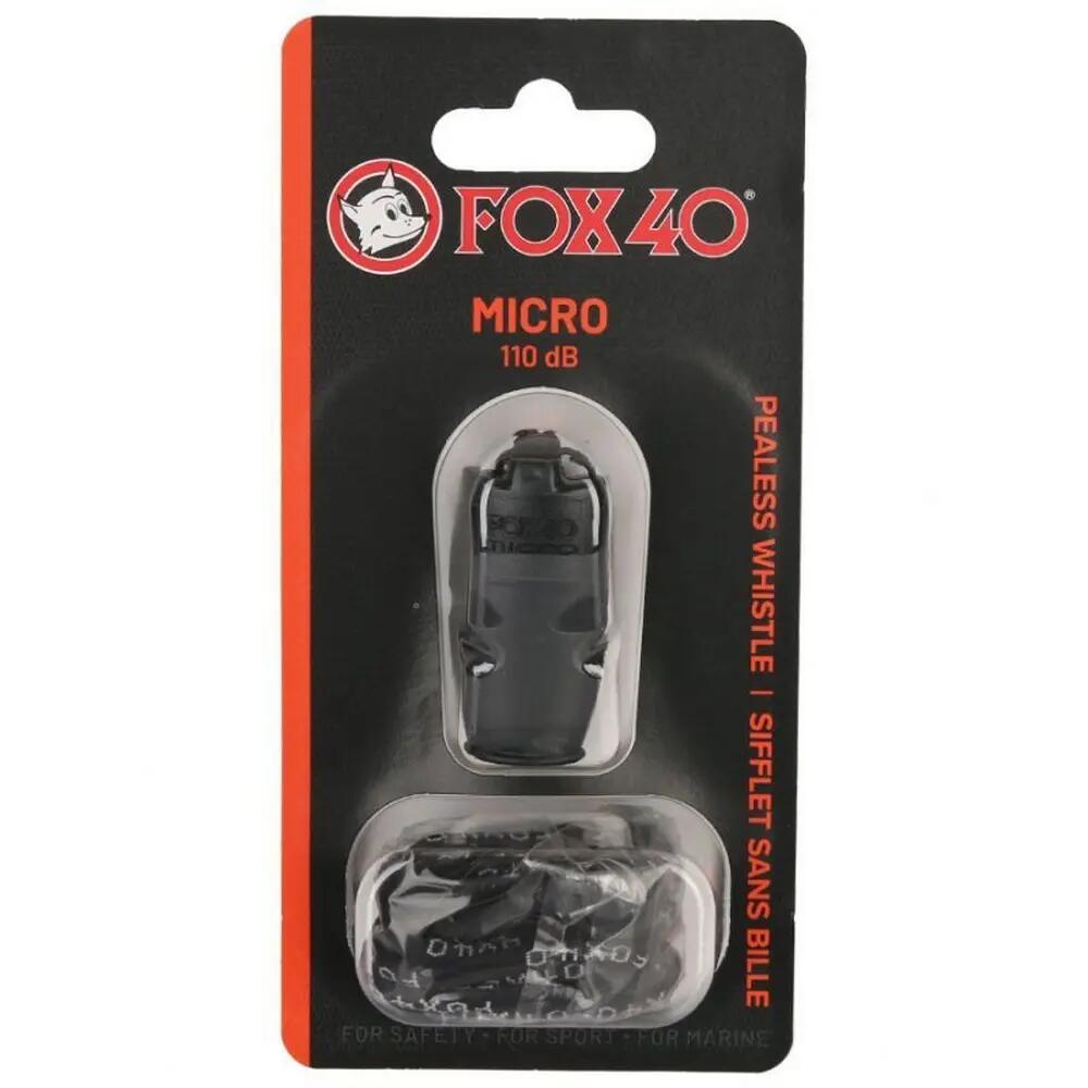 Silbato de Seguridad Micro Negro 2/2