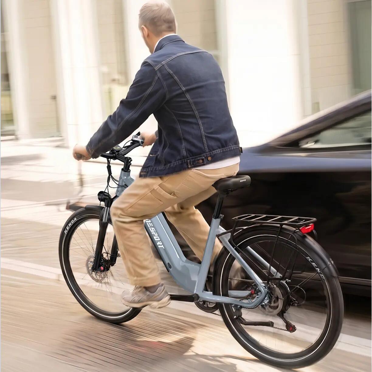 Elektrobicykel čistá asistencia ONESPORT WT05 motor 250W, 27,5" pláště 12/15
