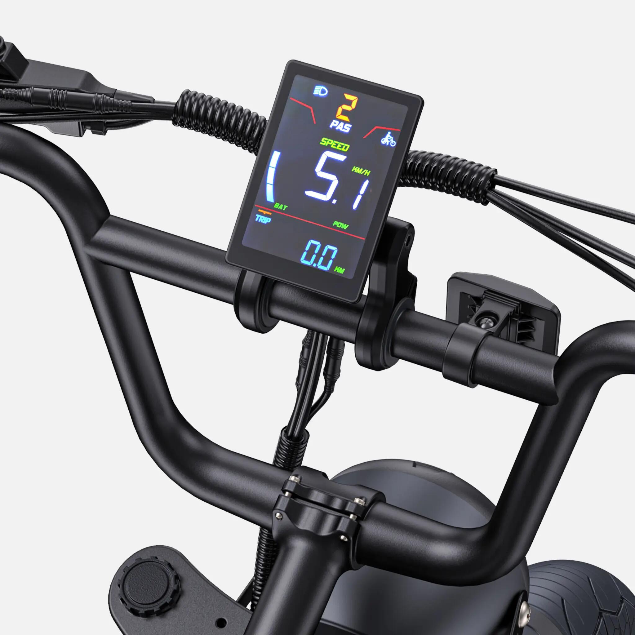 Elektrický bicykel pre dvoch pasažierov ENGWE M1 s batériou 48 V 15,6 Ah 2/2