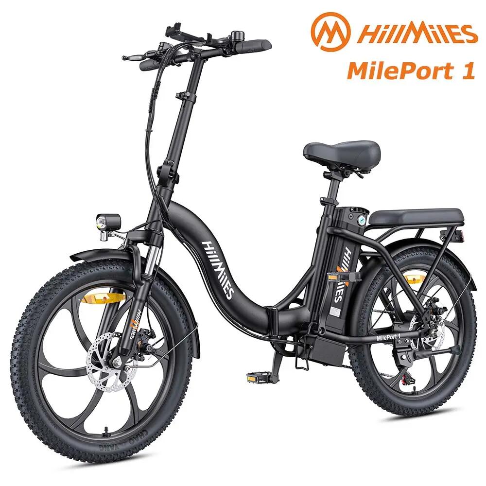 Skladací elektrický bicykel pre dospelých MilePort 1 | batéria 36V 13Ah.
