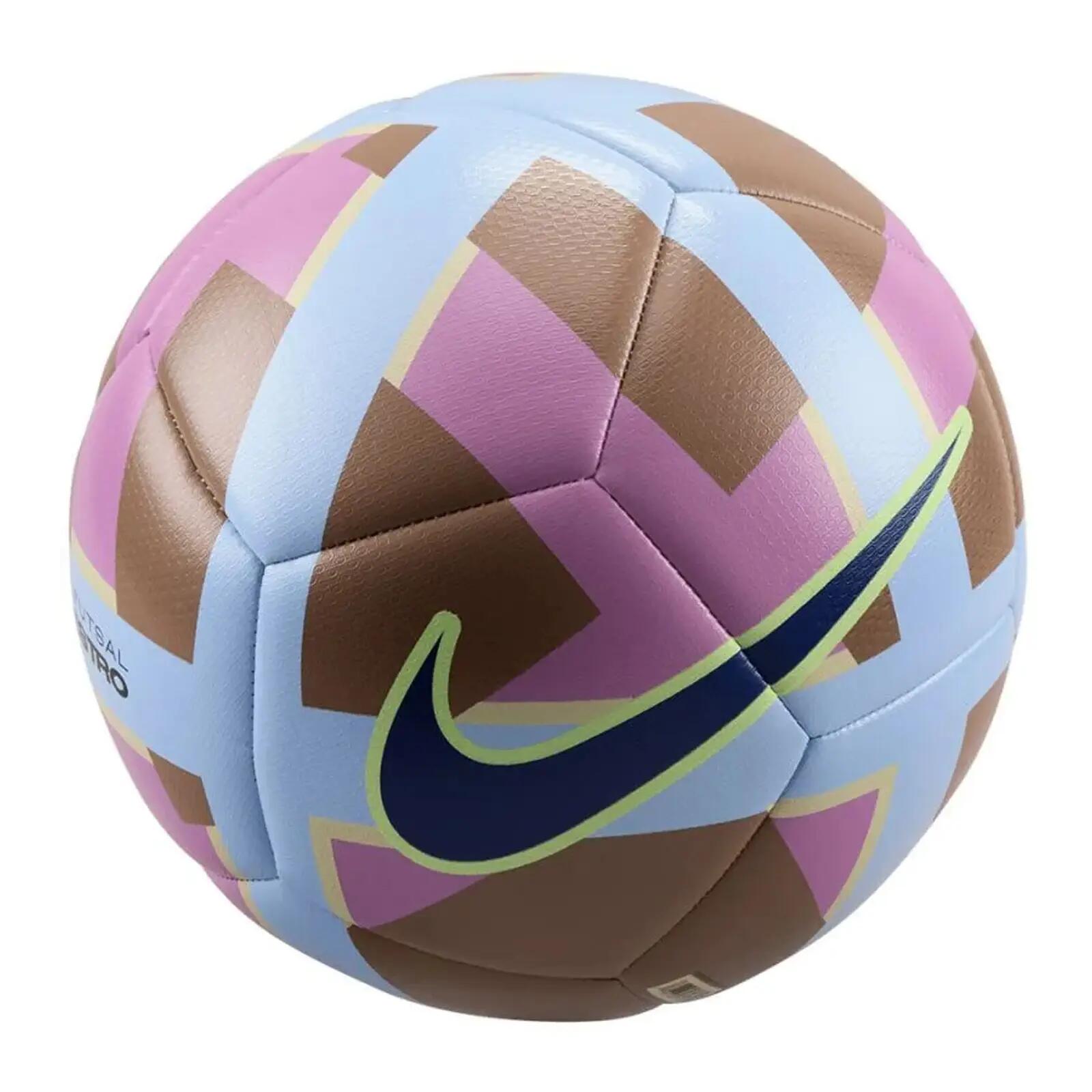 Ballon De Futsal Motif/style Géométrique MAESTRO (Marron) Taille 4 1/3