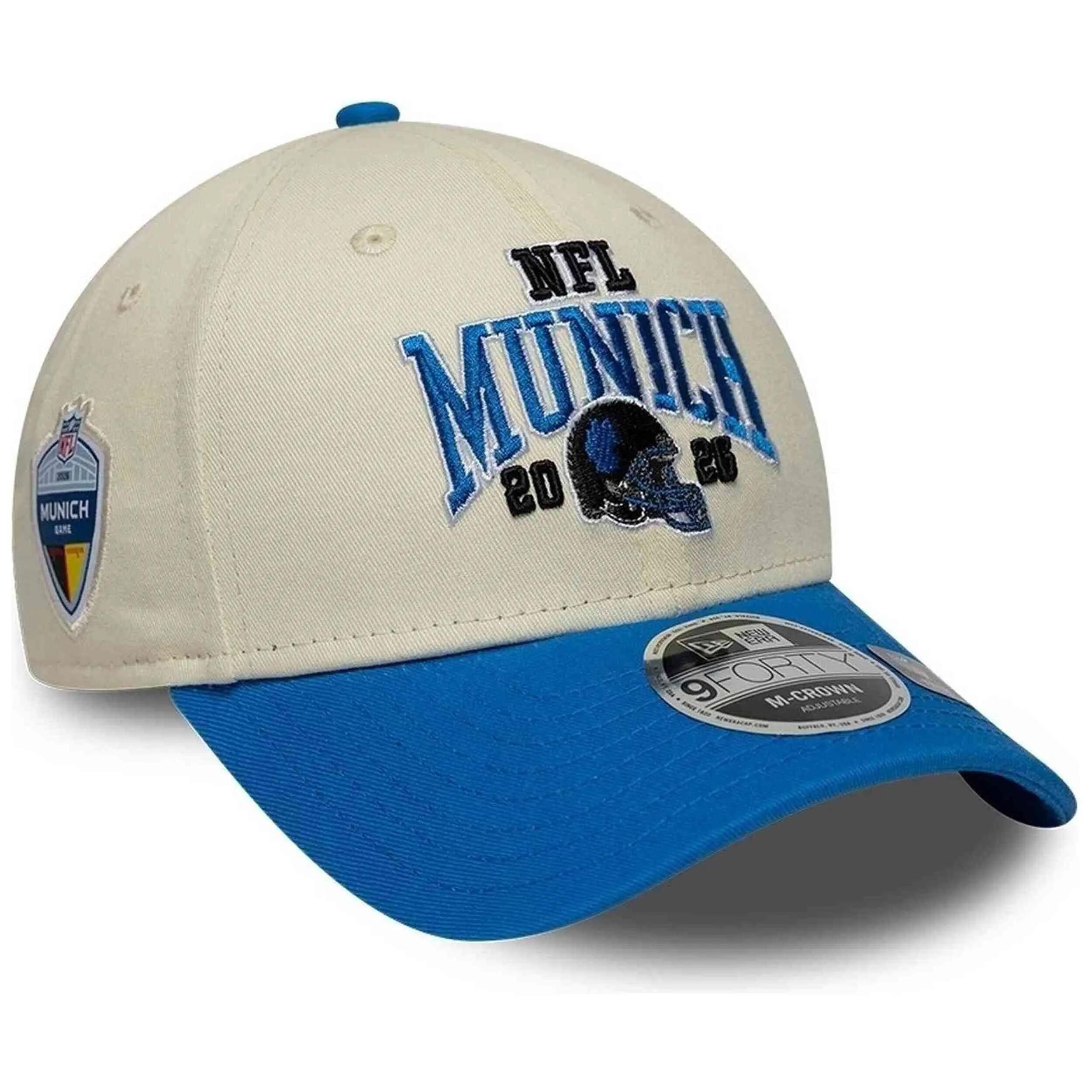 Pet New Era model Detroit Lions NFL ISG 2026 Munich 9FORTY M-Crown " voor unisex 4/5