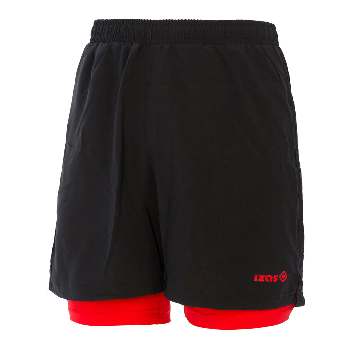 Izas - Short De Course Ravier : Confort Et Performance À Chaque Foulée - Cuissard De Running - Noir|rouge - 52 2xl - Decathlon