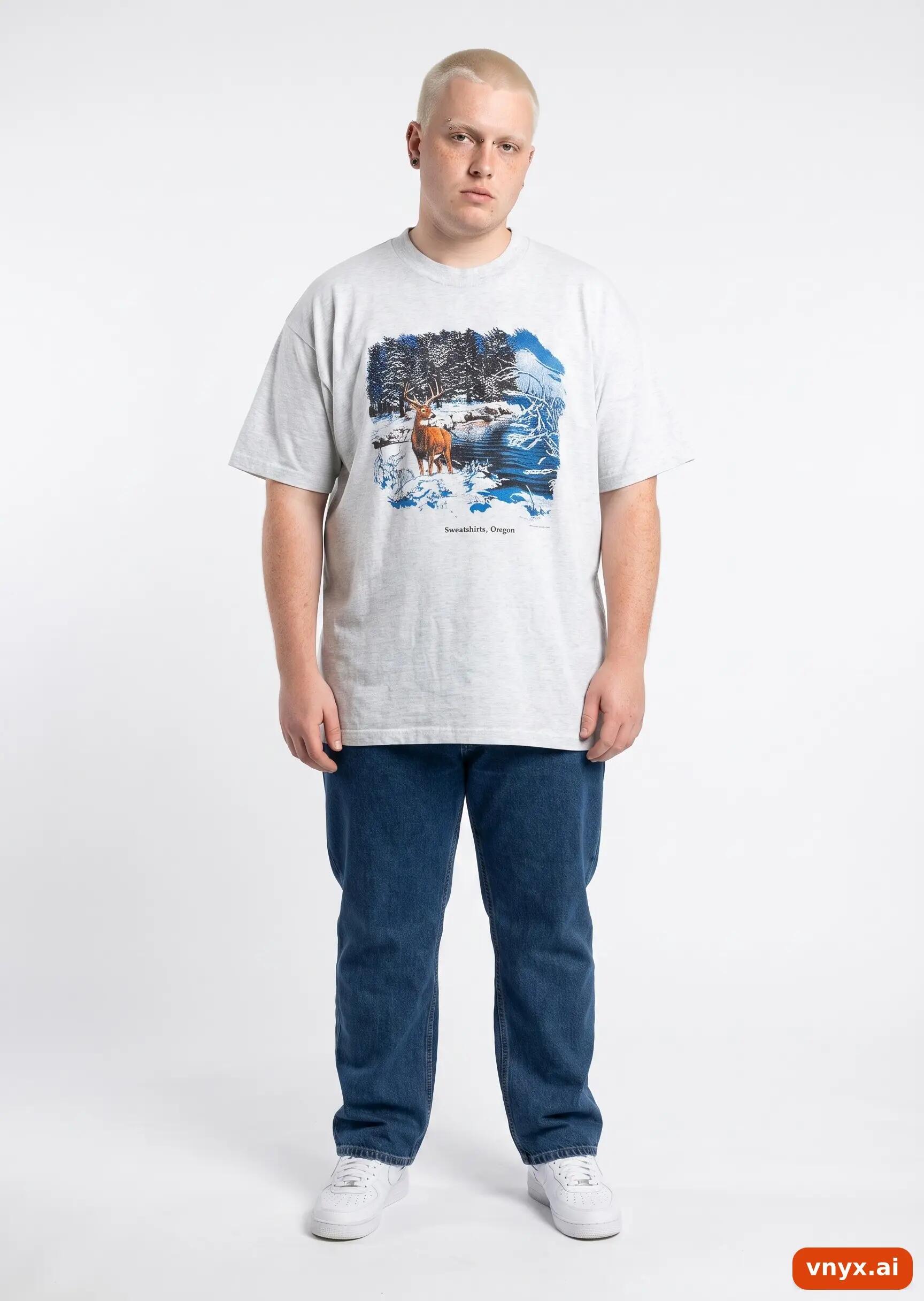 Second Life - Vintage Fruit of the Loom Grey T-Shirts Men XL 3/5