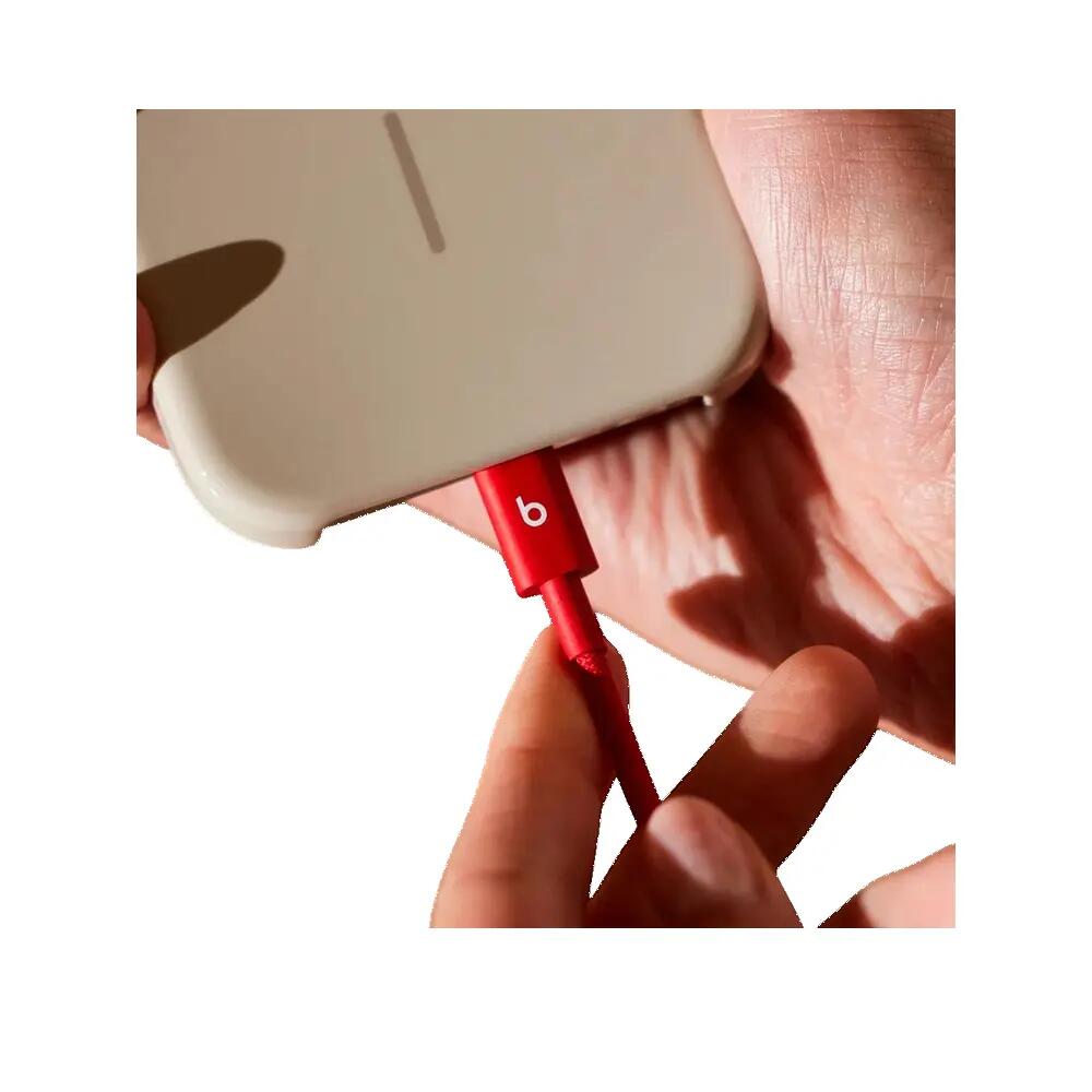 Câble USB Apple USB-A vers USB-C tissé Rouge 3/3
