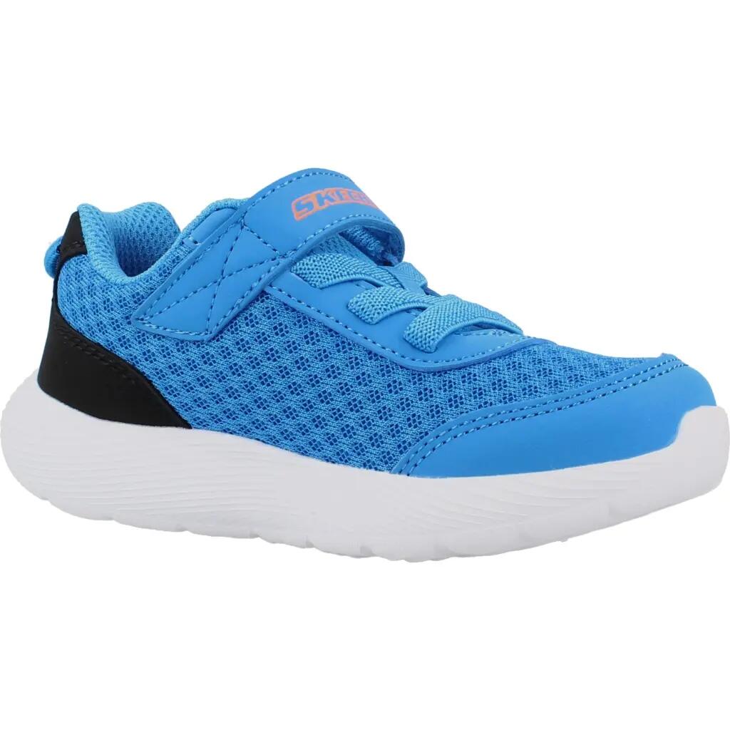 Buty SKECHERS DYNA LITE LIL QUANTA Niebieski 5/5