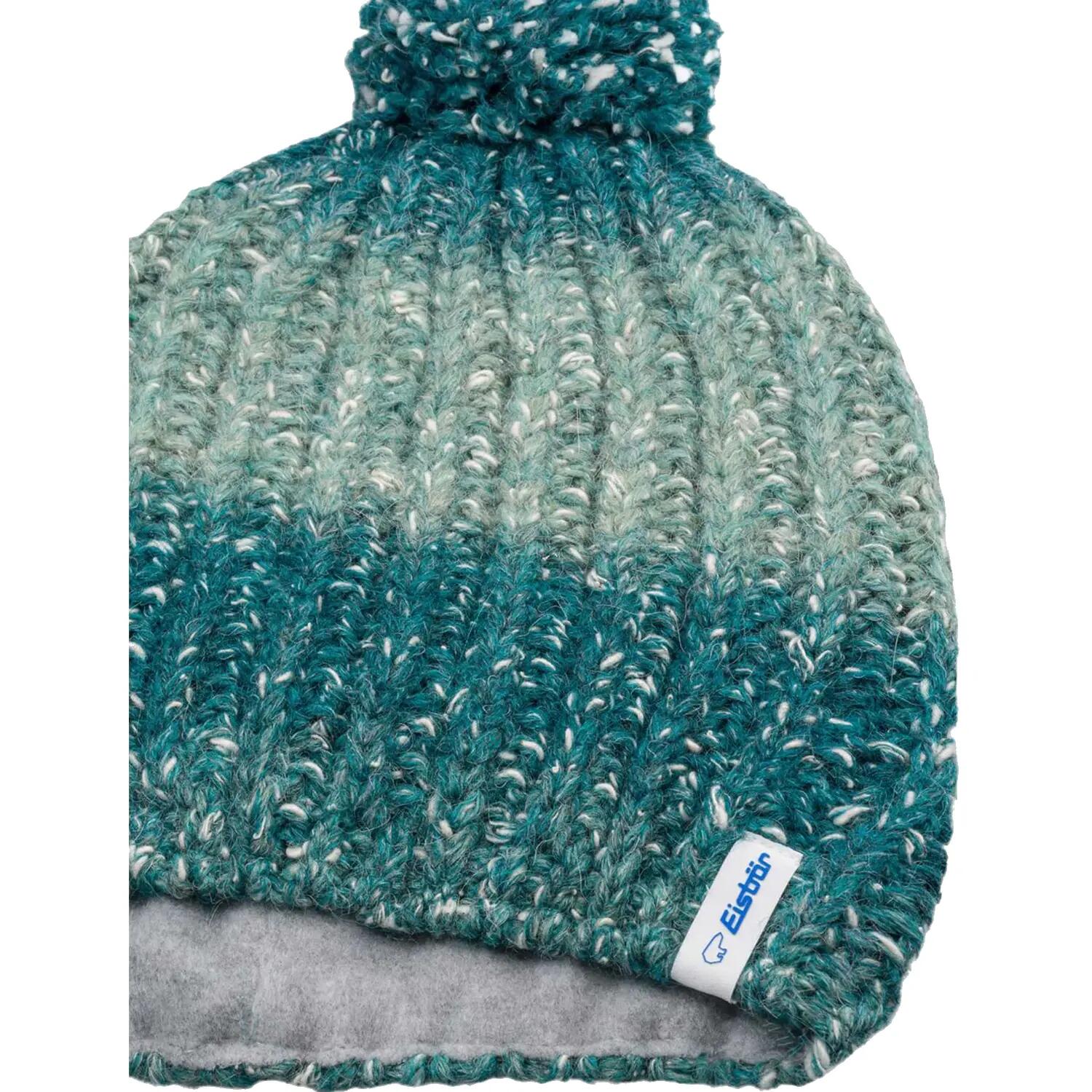 Damen Outdoor Bommelmütze wärmend, Zenta OS Pompon Grün 2/5