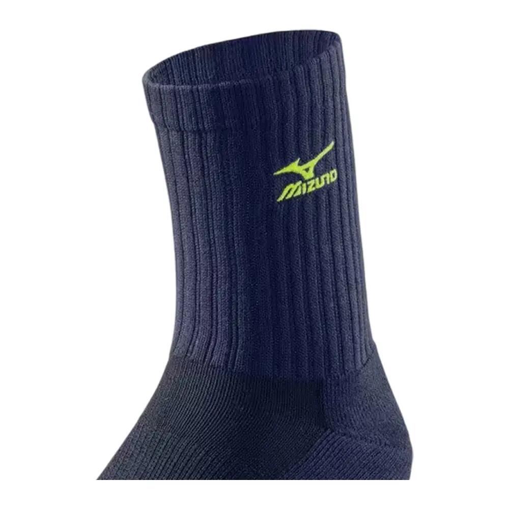 Unisex Adult Ribbed Volleyball Socks (Navy) 3/3