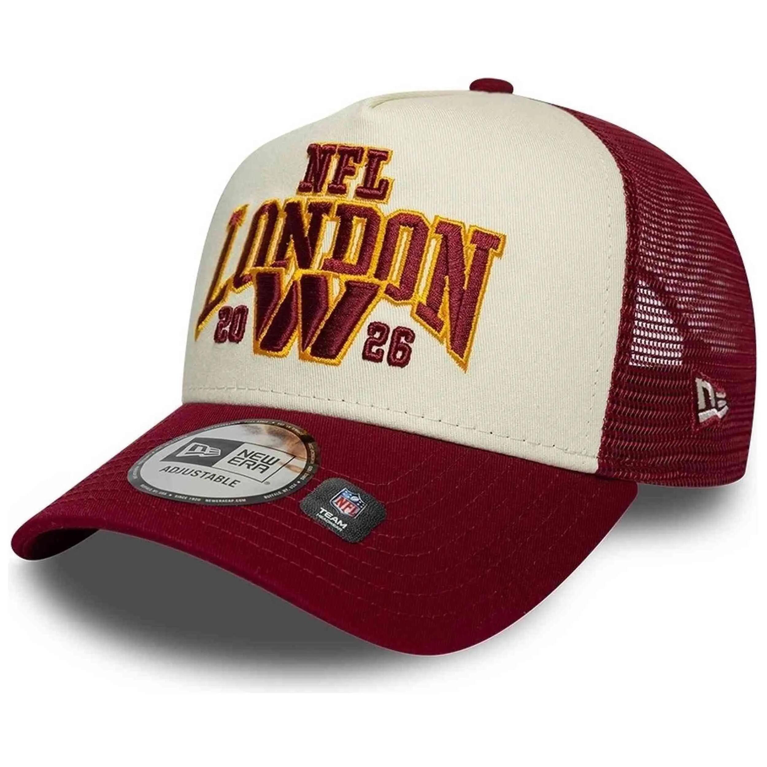 Pet New Era model Washington Commanders NFL ISG 2026 London 9FORTY A voor unisex 3/5