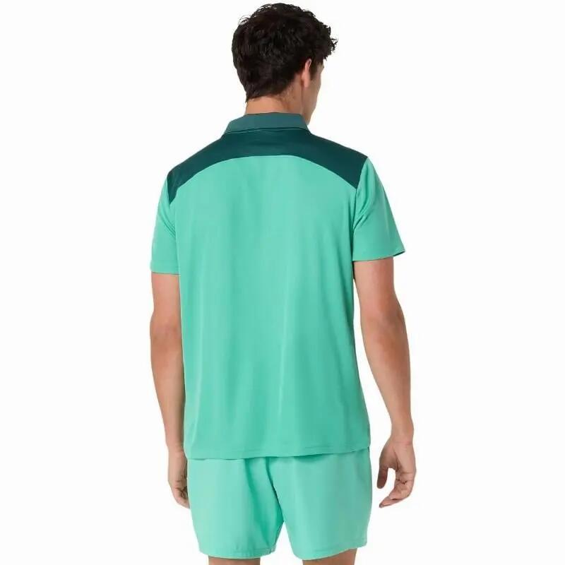 Polo à manches courtes Asics modèle 2041A340-303 pour unisexe 5/5