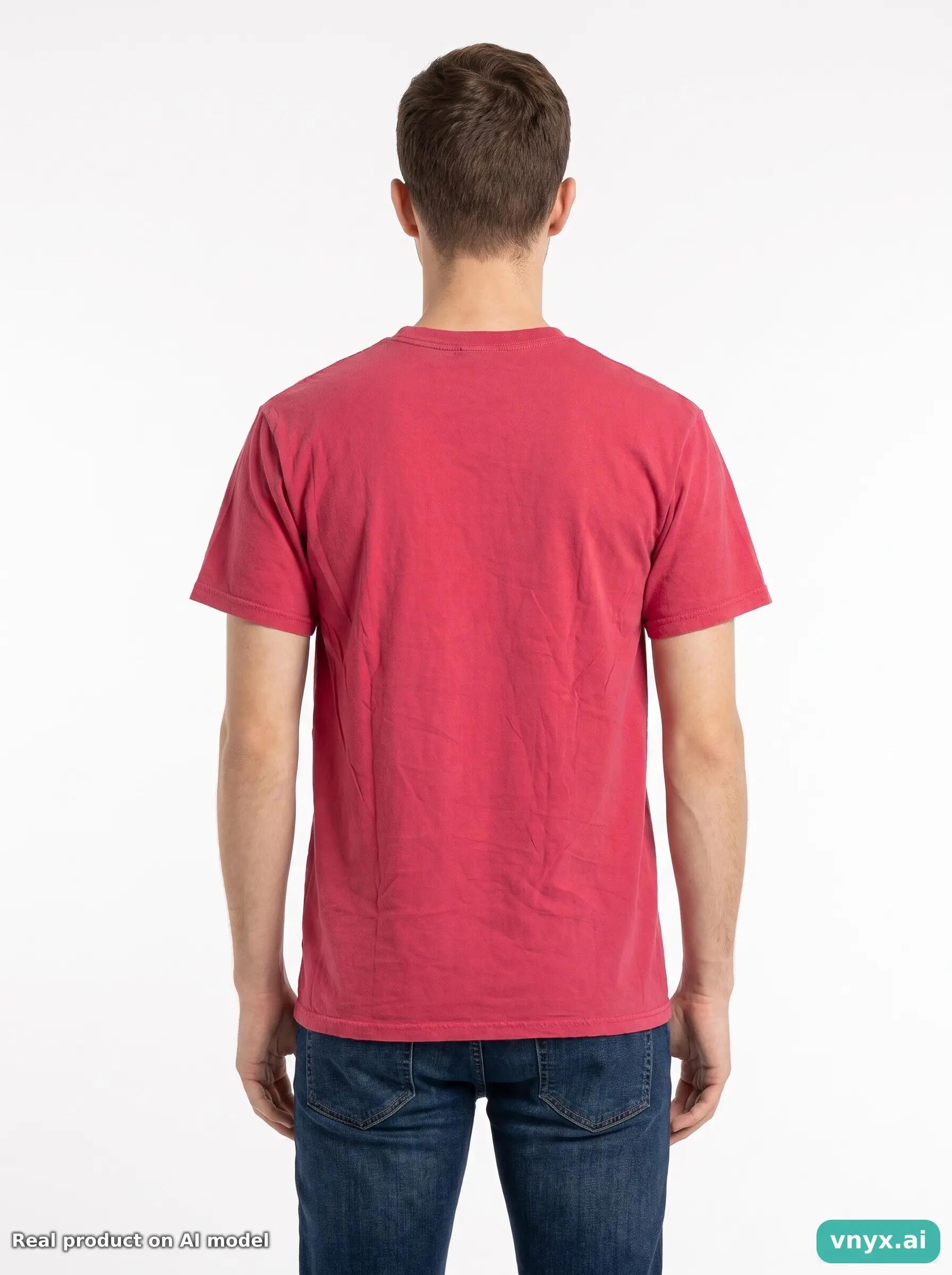Second Life - Vintage Gildan Pink T-Shirts Men S 4/5