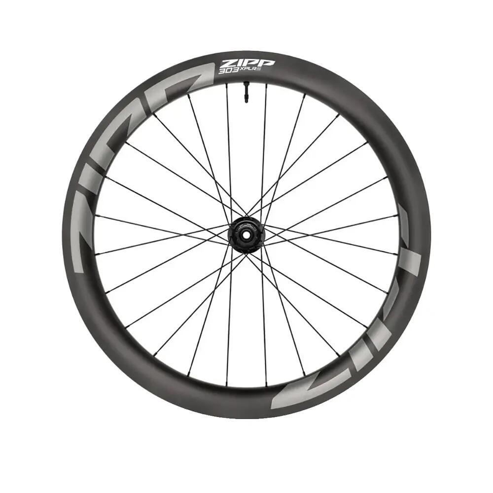 Rower gravel Zipp 303 xplr Carbone Argenté 1/1