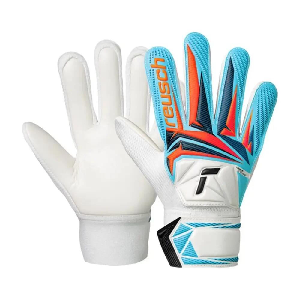Guanti Da Portiere Bambini Reusch Attrakt Starter Solid Bianco 4/4