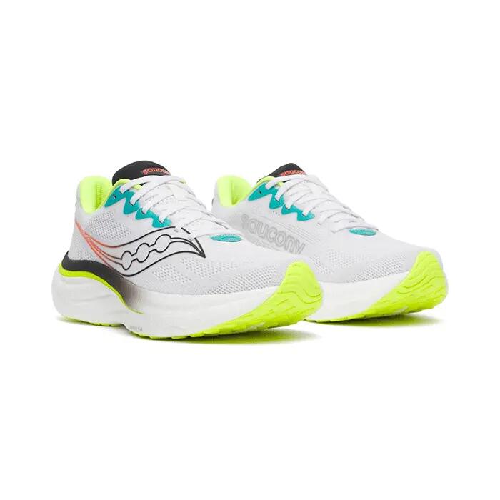 Chaussures - Running - Homme - Neutres - Ride 19 - Blanc/Citron 2/4