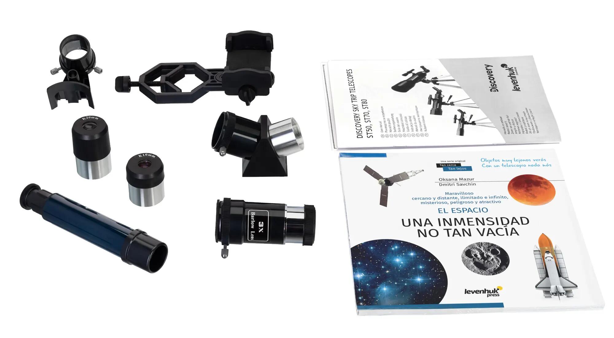 Telescopio - Osservazione astronomica - Discovery ST70 4/10
