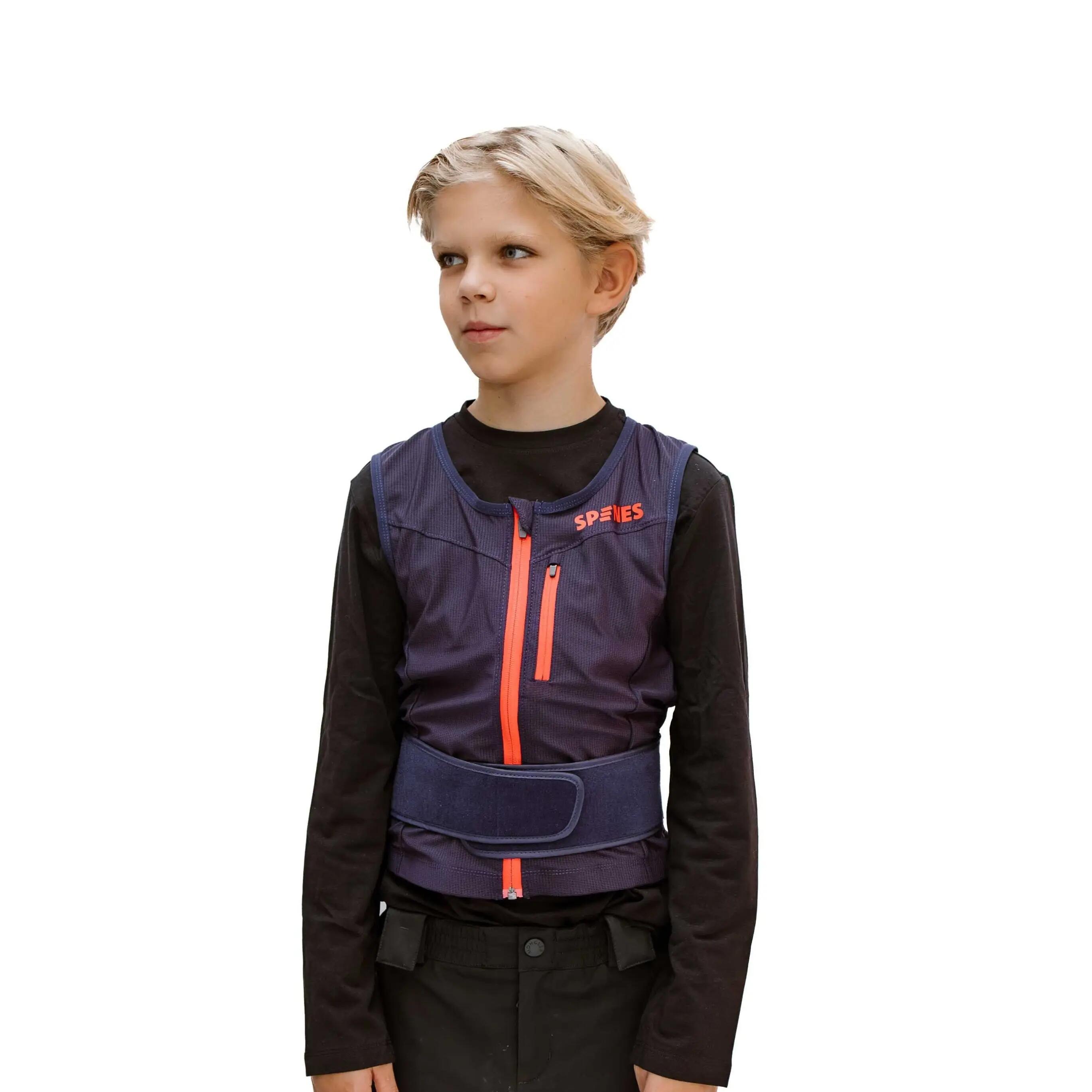 Spines Kids Superman Rugbeschermer Ski en Snowboard 1/6