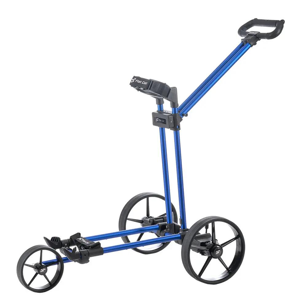Chariot de golf manuel 3 roues Flat Cat Push 3/4