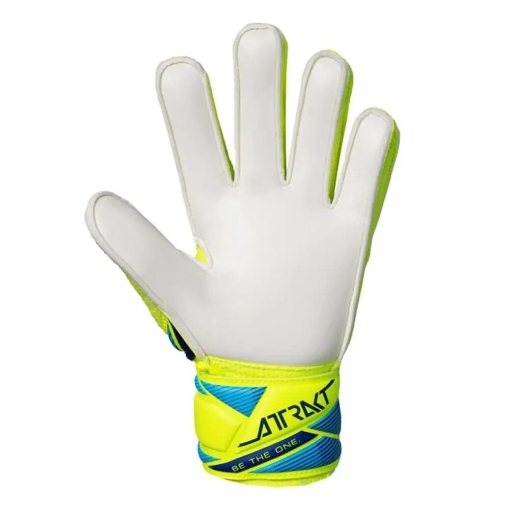 Guantes de Portero Attrakt Solid para Niños/Niñas Amarillo 2/3