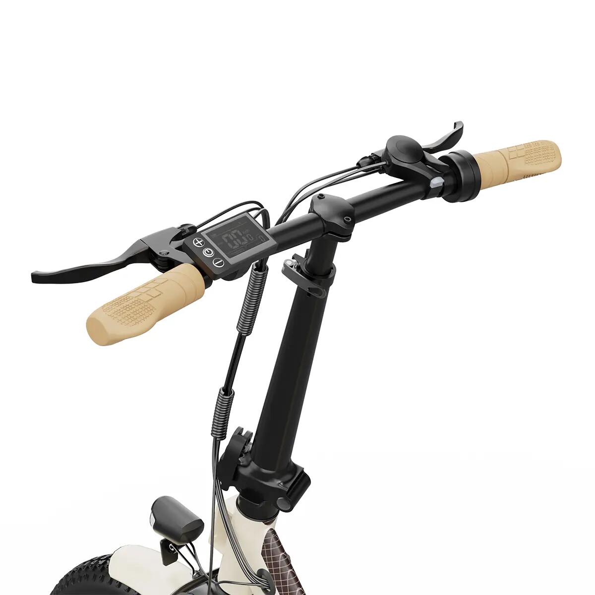 Bicicleta eléctrica plegable urbana ONESPORT OT16-2 48V 17Ah neumáticos 20" 8/15